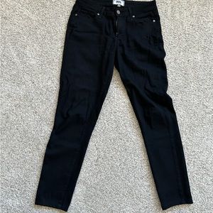 PAIGE BLACK DENIM SIZE 28